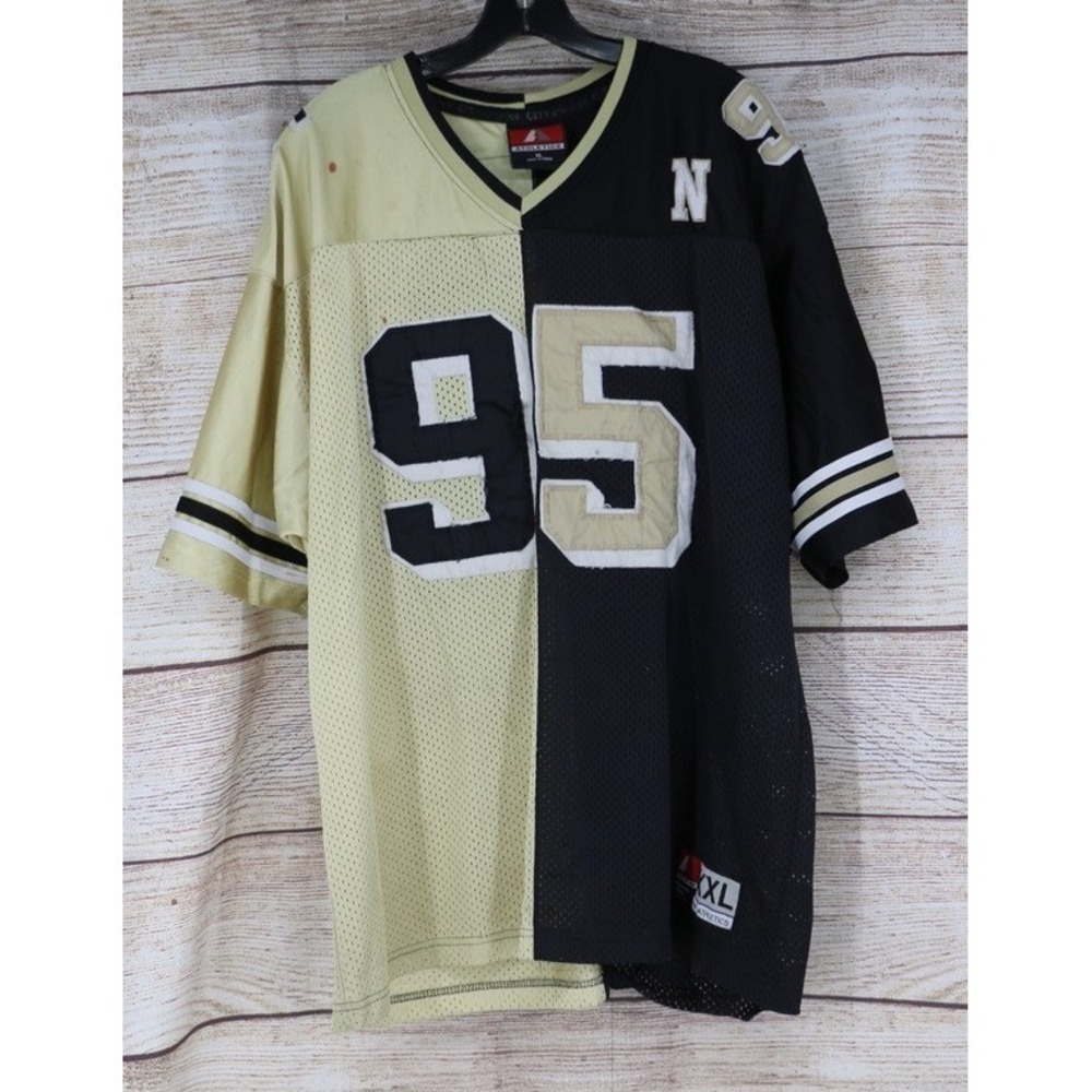Vintage Athletics New York 95 Jersey Mens XXL Colorblock Football Shirt